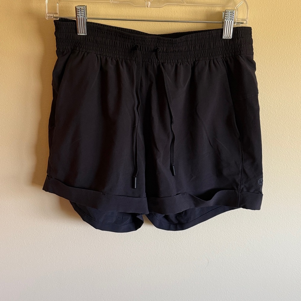 Lululemon Black Athletic Shorts